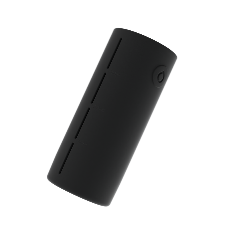 Feather-touch silicone sleeve with measurement slits