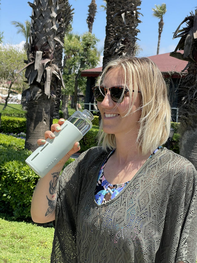 Sage bottle outdoors